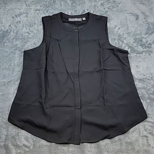 Elizabeth & Clarke Black Sleeveless Top Size 20W